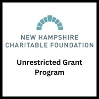 New Hampshire Charitable Foundation logo with the text: Unrestricted Grant Program below it.