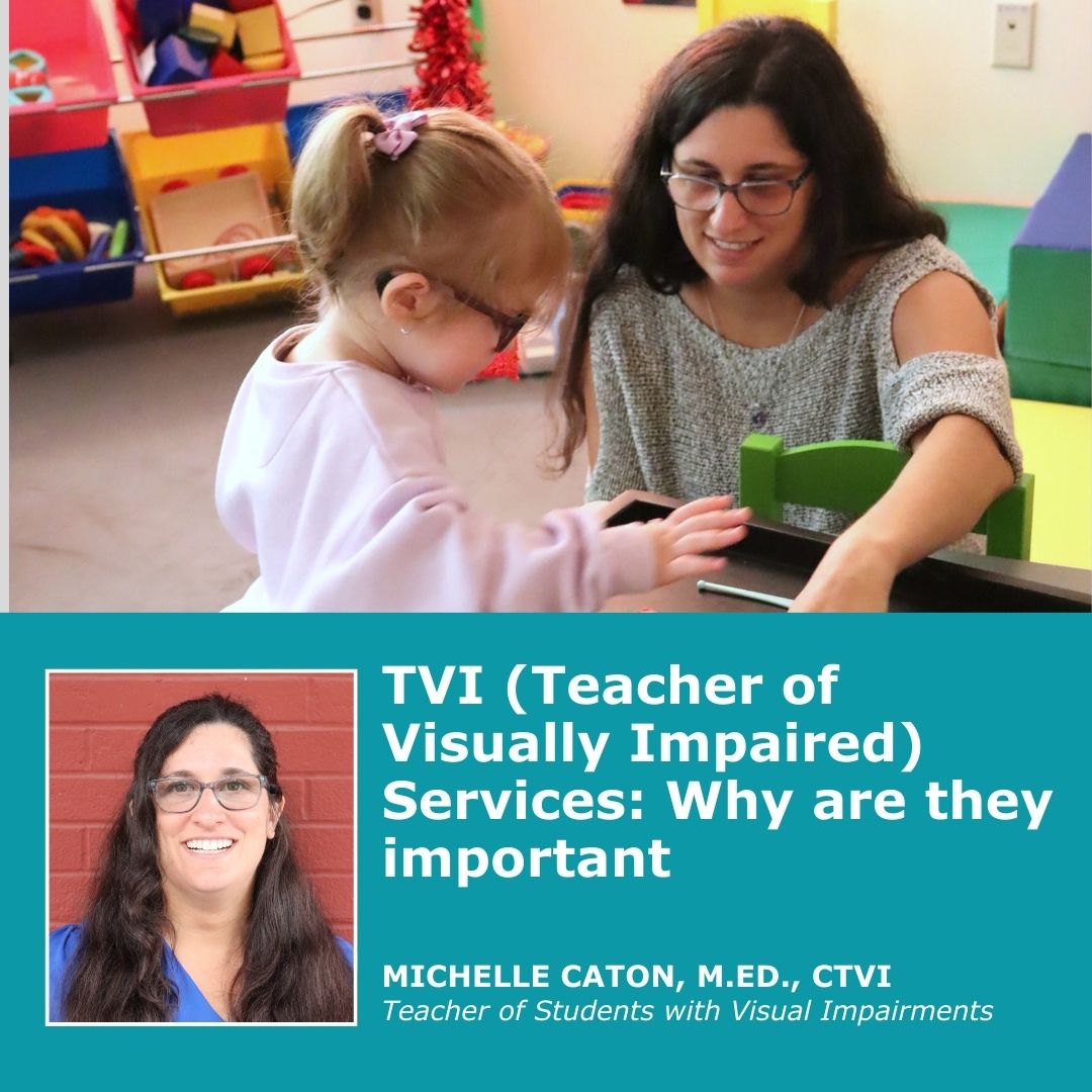 Title image showing Michelle working with a youth client