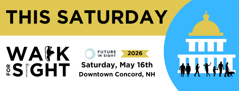 The Walk For Sight is this Saturday in Downtown Concord, NH!