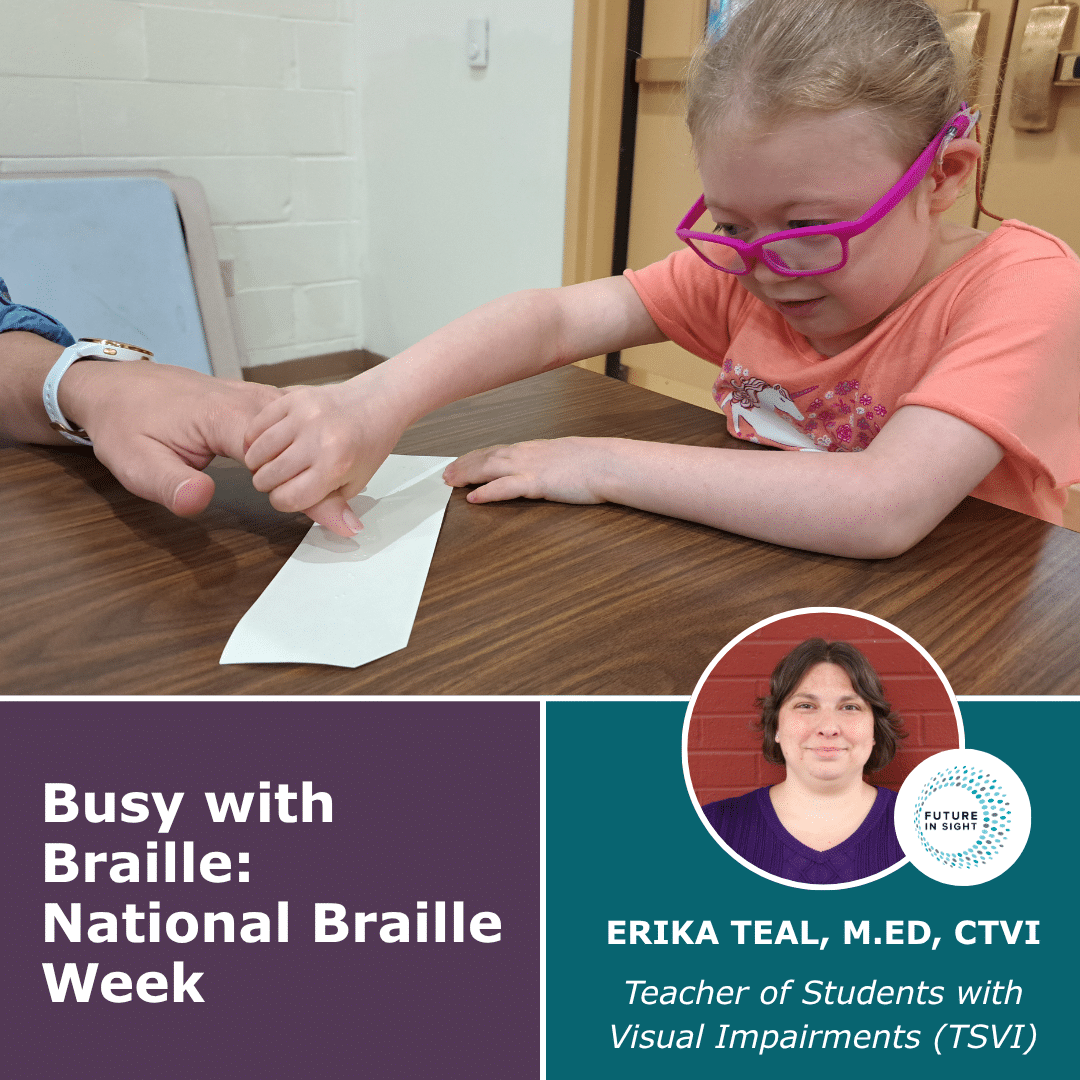Busy with Braille: National Braille Week by Erika Teal.